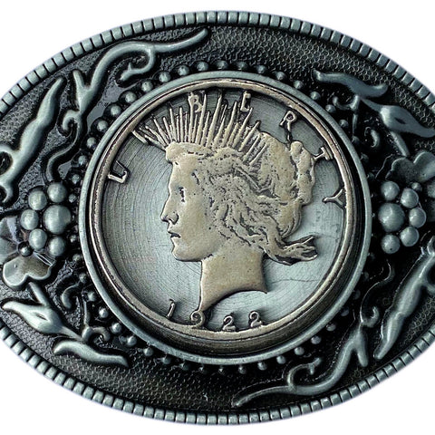Western Liberty Dollar Belt Buckle