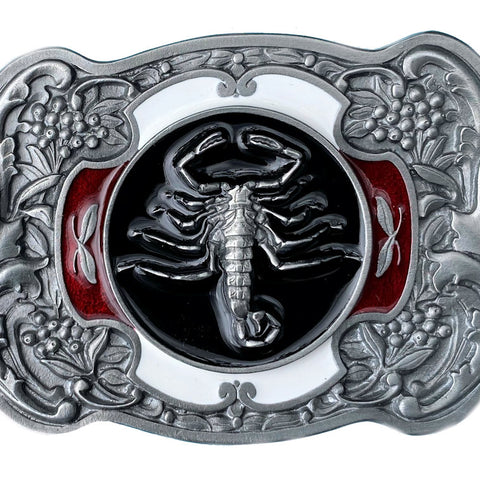 Western Scorpion Belt Buckle