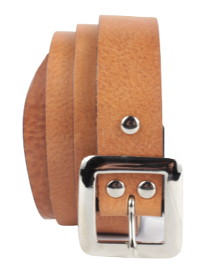 Tan Leather Trouser Belt