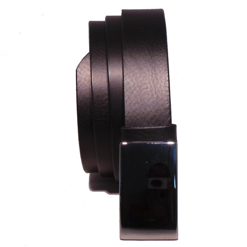 1.5 Black Leather Belt