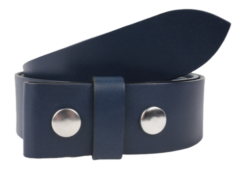 1.75 Inch Blue Belt Strap for Removable Buckles