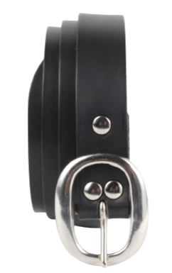 25mm Silver Oval Buckle