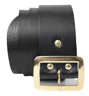 2 Inch Wide Black Belt