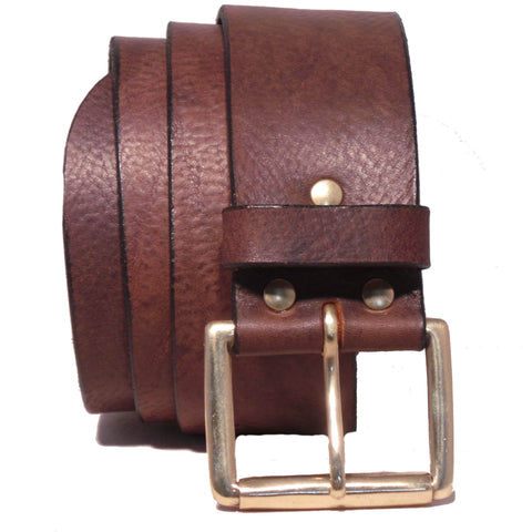 Brown 2 Inch Jean Belt