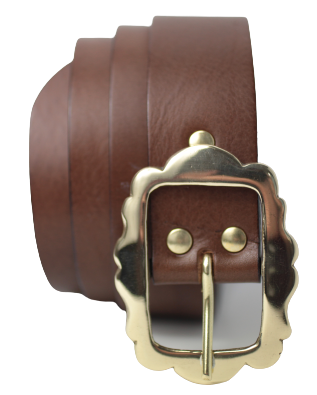 38mm Brown Ladies Jean Belt