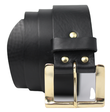 50mm Brass Half Rectangle Buckle