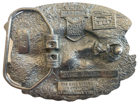 Baron H417 Harley Davidson Belt Buckle