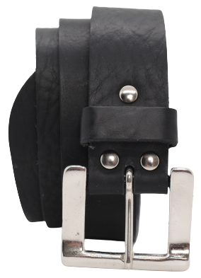 Black 1.5 Inch Classic Jean Belt