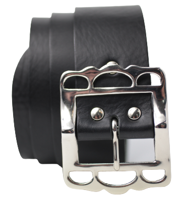 Black 2 Inch Belt for Jeans