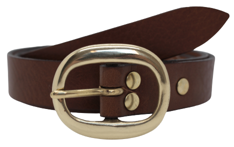 Brass Oval 1 Inch Buckle