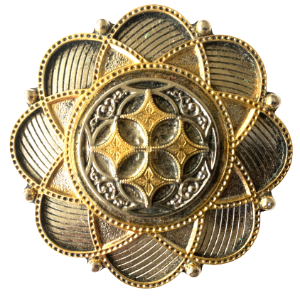Celtic Flower Shape Belt Buckle