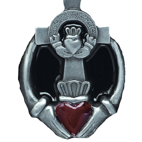 Claddagh Cross Belt Buckle