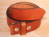 Replacement 1" Inch Wide Dark Tan Leather Belt