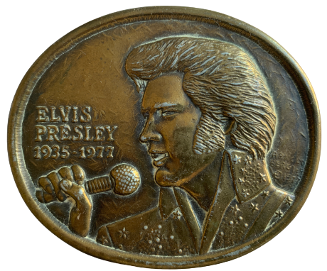 Elvis Presley First Edition 1935 1977 Belt Buckle