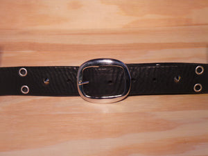 1 1/2" Inch Dome Eyelet Bespoke Leather Belt
