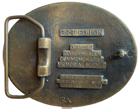 First Edition Official Elvis Belt Buckle