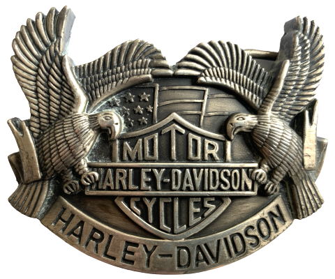 Harley Davidson Harmony Design Belt Buckle