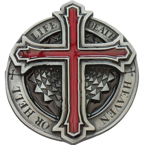 Heaven or Hell Belt Buckle