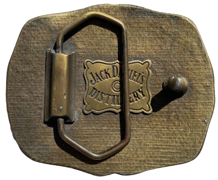 Old belt shop buckle