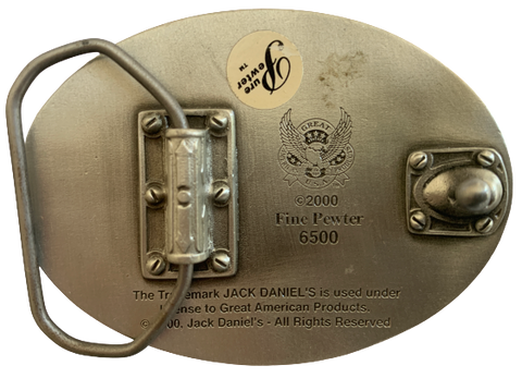 Jack Daniels Trademark Belt Buckle