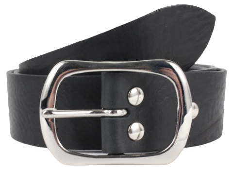 Ladies Black Leather Belt