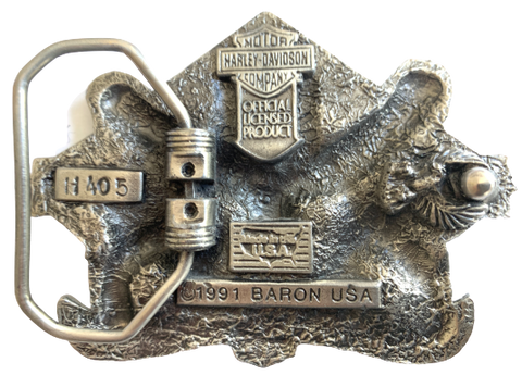 Official Harley Baron H405 Belt Buckle