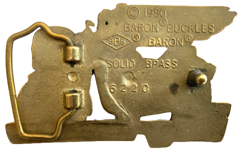 Rare 6220 Baron Harley Belt Buckle