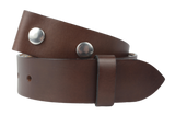 1 Inch Replacement Chestnut Leather Belt Strap