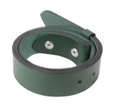 Replacement 1 Inch Green Leather Belt Strap