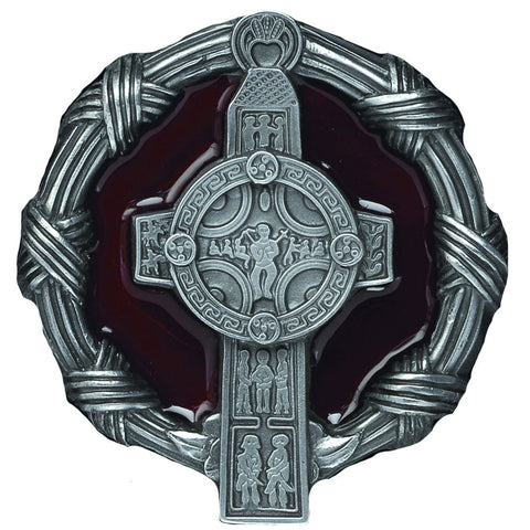 Scriptures Red Belt Buckle