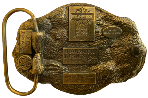 Siskyou Harley Live to Ride Belt Buckle