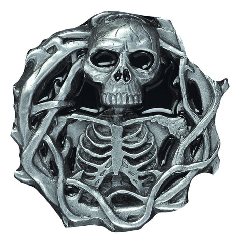 Skull and Bones Belt Buckle