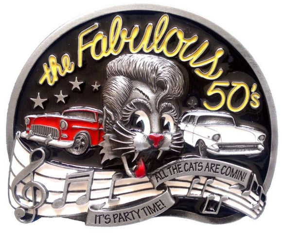 The Fab 50s Belt Buckle