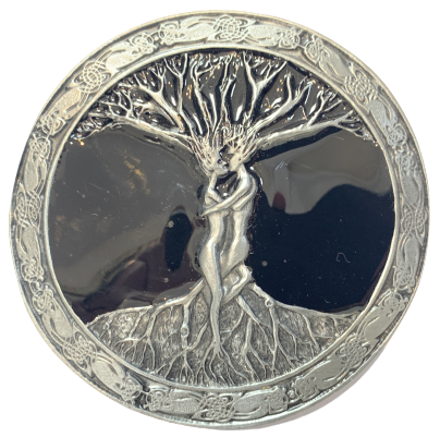 Tree of Life Black Belt Buckle