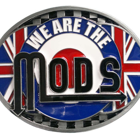 We Are The Mods Belt Buckle