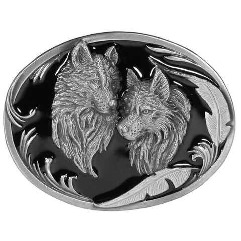 Wolves Belt Buckle