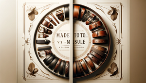 Made-to-Measure vs. Off-the-Shelf Leather Belts: A Comparison