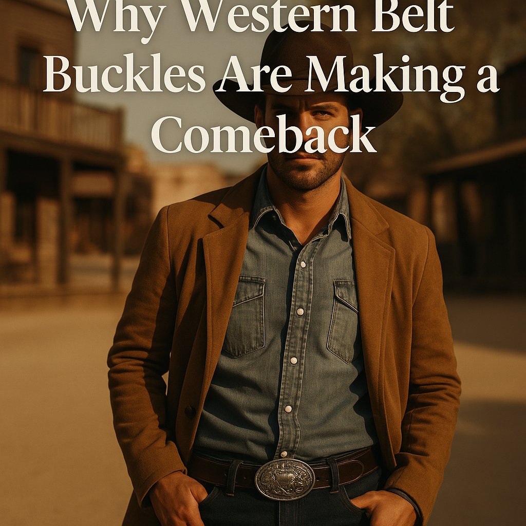 Why Western Belt Buckles Are Making a Comeback