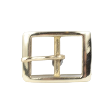 1.25 Inch 32mm Brass Rectangle Belt Buckle