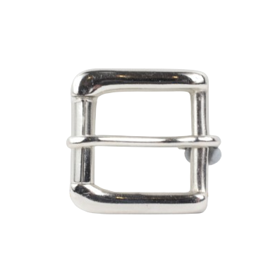 1.25 Inch 32mm Silver Roller Belt Buckle