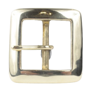 1.5 Inch 38mm Brass Square Belt Buckle