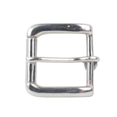 1.5 Inch 38mm Silver Roller Belt Buckle