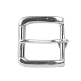 1.5 Inch 38mm Silver Roller Belt Buckle