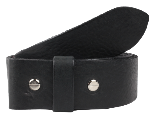 Hunter Green and White Belt Strap with Matte Black Buckle 