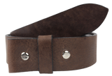 1 Inch Wide Dark Brown Leather Belt Strap Chicago Screws