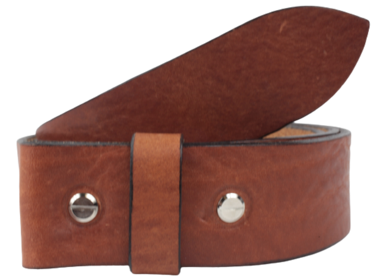 1.75 Inch (45mm) Dark Tan Belt Strap for Removable Buckles Chicago Scr –  Buckle My Belt