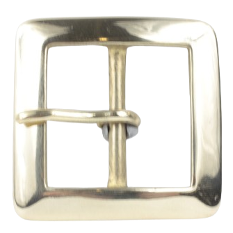 1.75 Inch 45mm Brass Square Belt Buckle