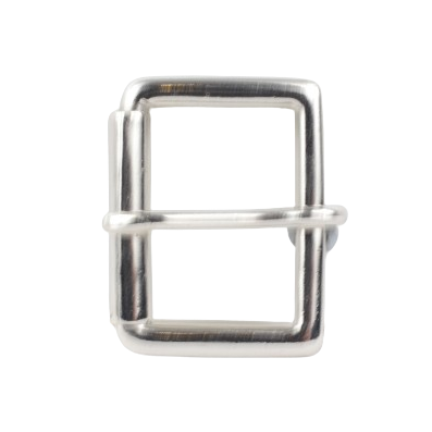 1.75 Inch 45mm Silver Roller Belt Buckle