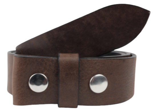 Leather Strap, Leather Strip, Leather Band, Natural Leather Belt Blank.  9-10 oz 51-55. (Brown Cognac, 1 1/2 inch (38mm.))
