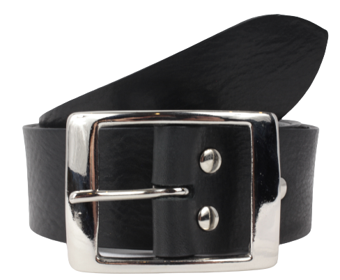 Buy New Arrival Jack Marc X Buckle Leather Belt For Men Black-Gold
